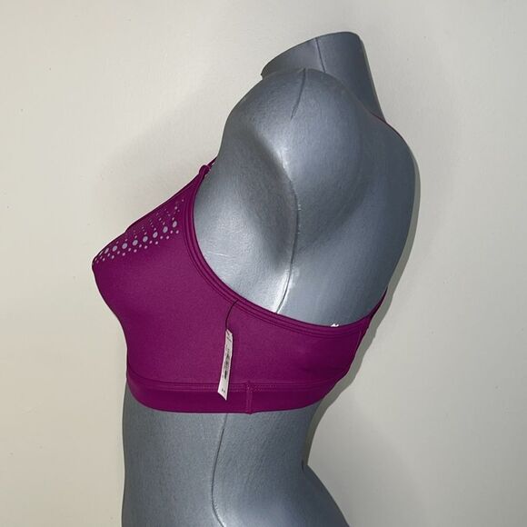 Victoria’s Secret VSX Sport Bra Wire free Unlined Shiny. Size Small. NWT - Picture 6 of 13